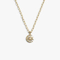 Cosmic Moon Eye Necklace
