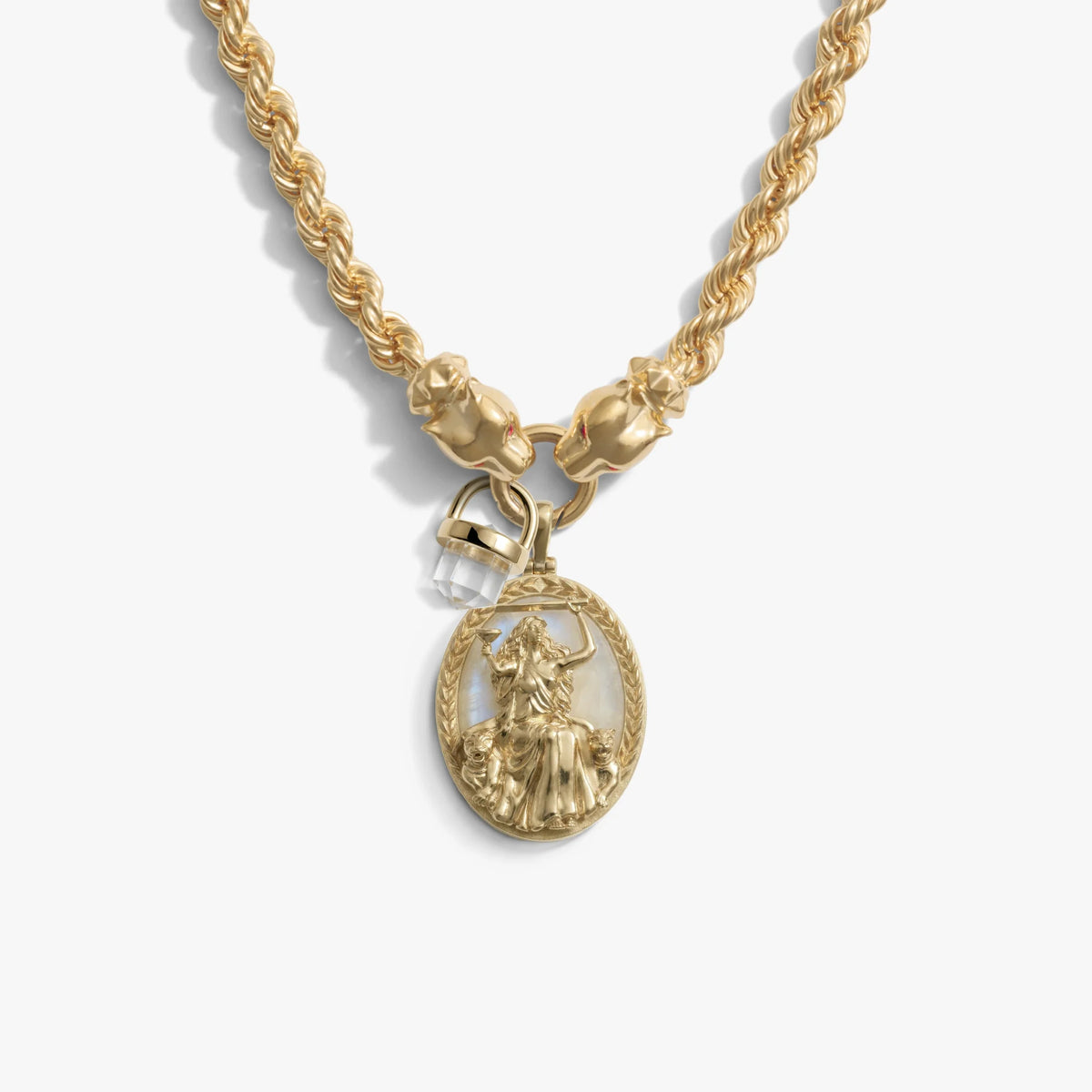 Mystic Aura Charm Necklace