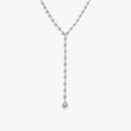 Damselfly Drop Pearl Lariat