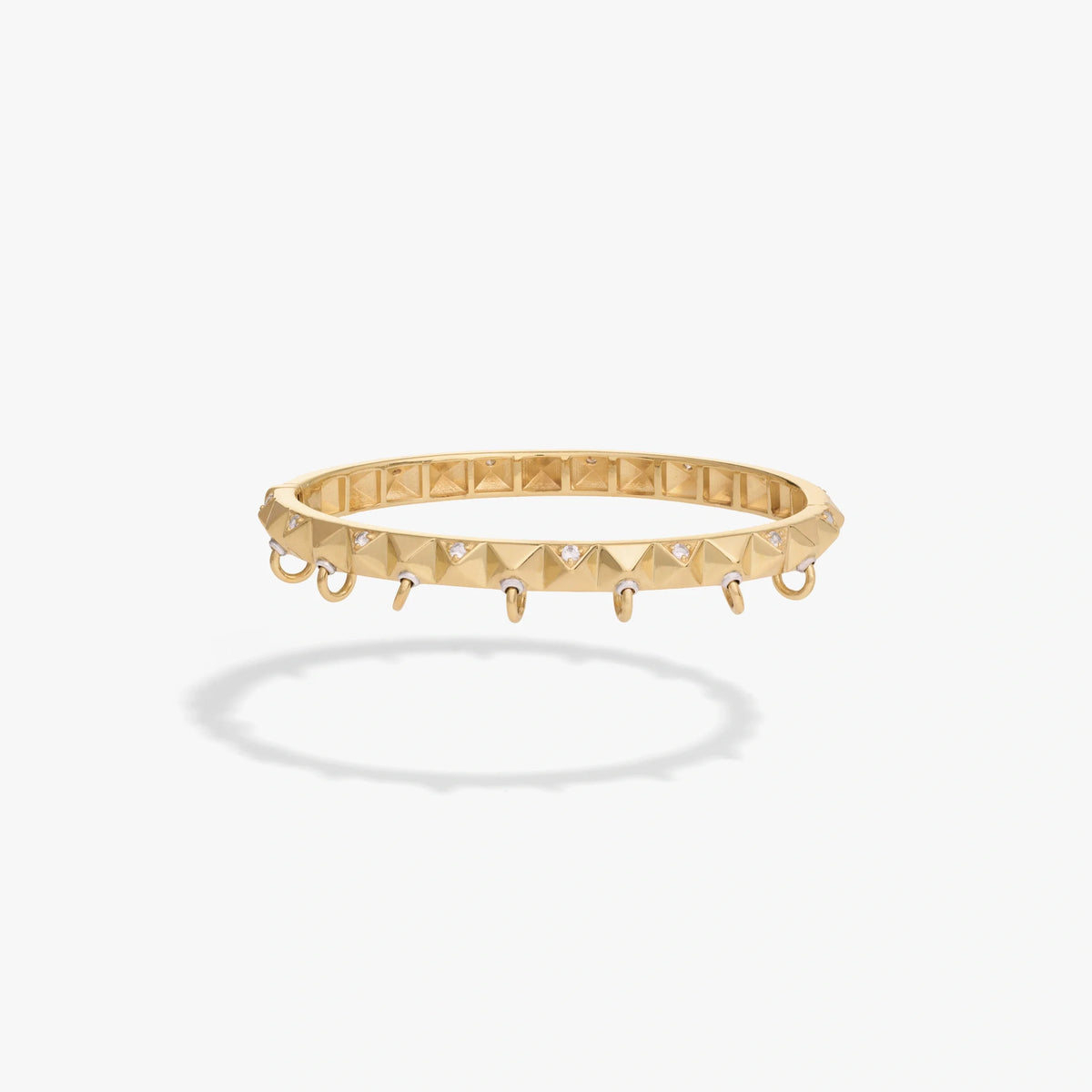 Sapphire Armor Hinge Cuff