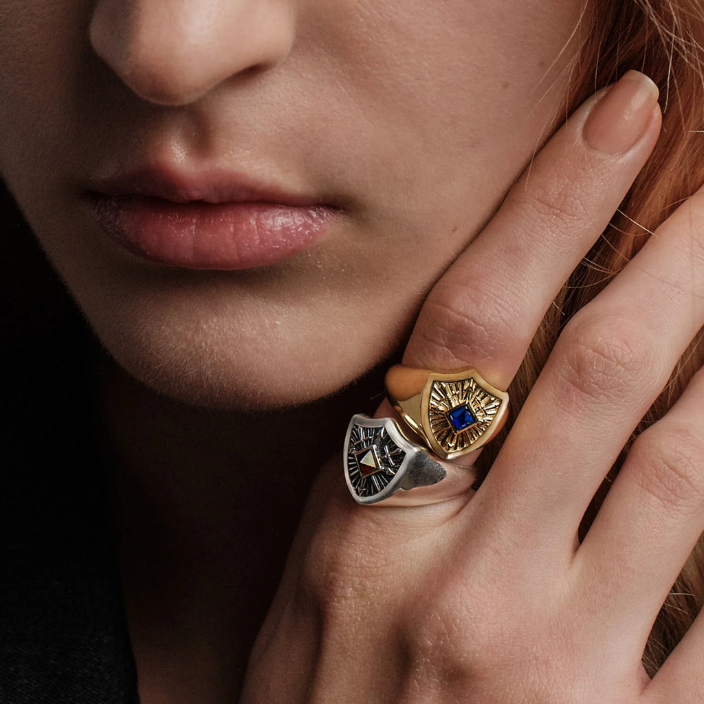 Shield Signet Ring