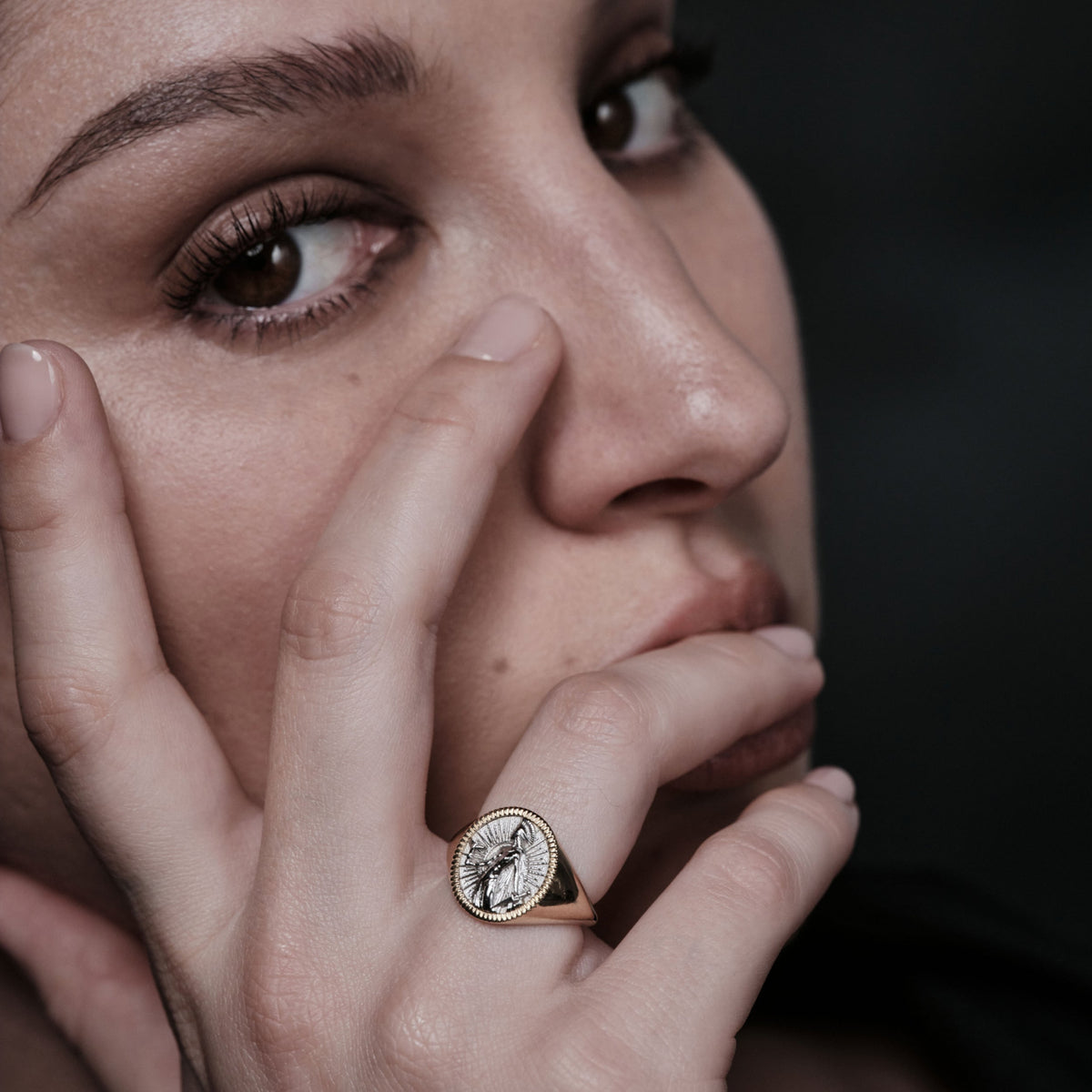 Eternal Athena Signet Ring