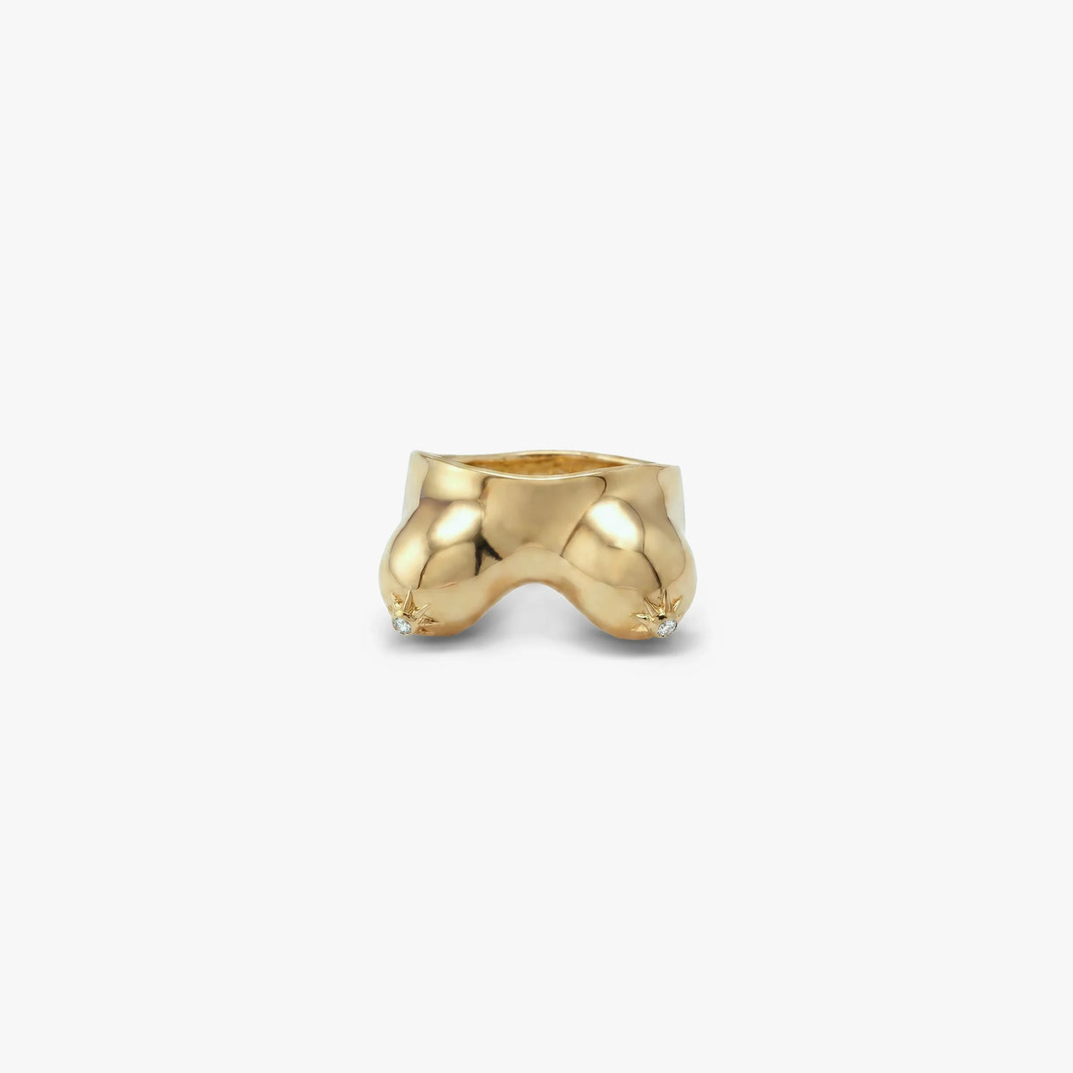 Sapphire Décolletage Ring