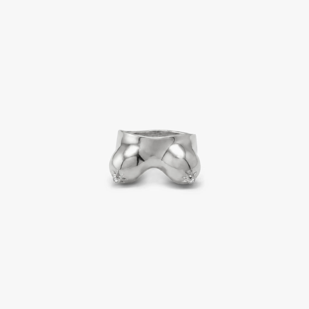 Sapphire Décolletage Ring