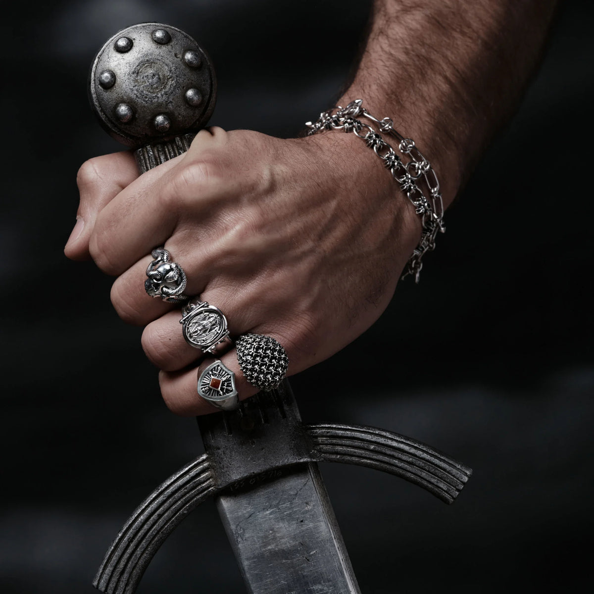 Serpent Skull Ring