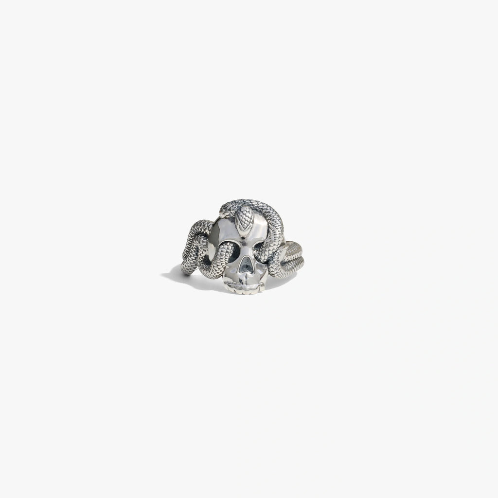 Serpent Skull Ring