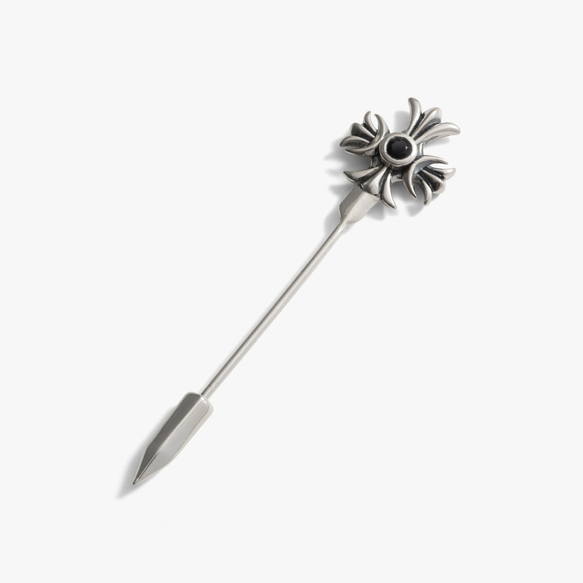 Sapphire Triple Moon Dagger Brooch