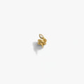 Sapphire Coiled Snake Slider