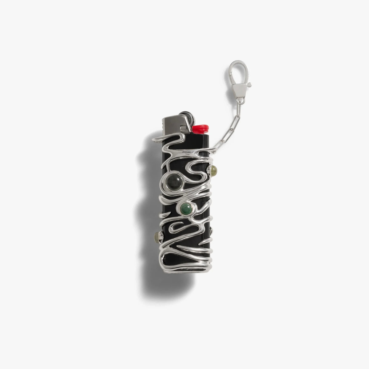 Gemstone Haze Lighter Case Keychain