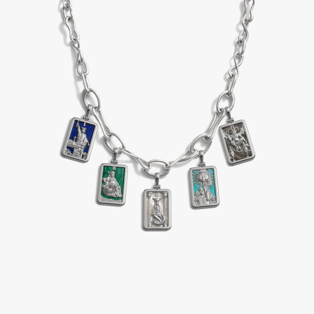 5-Card Spread Tarot Necklace