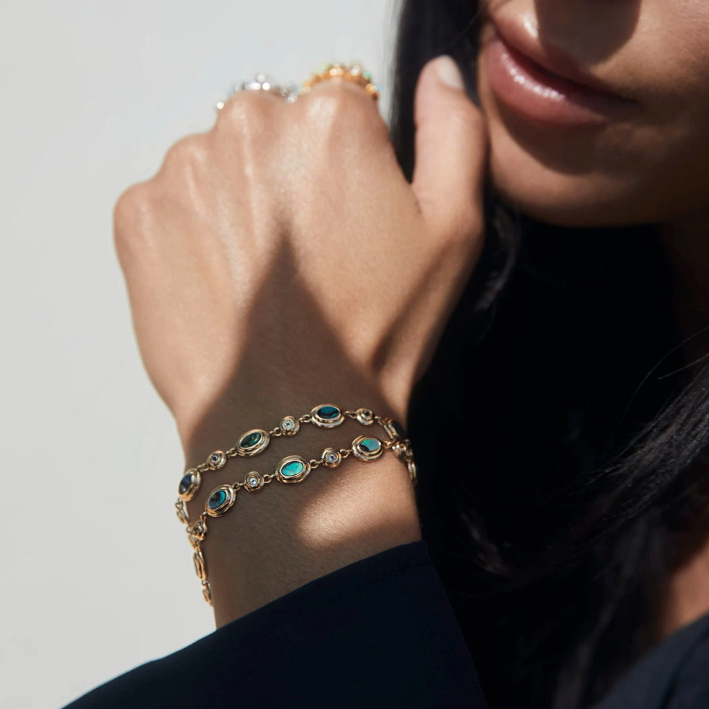 Gemstone Tennis Bracelet