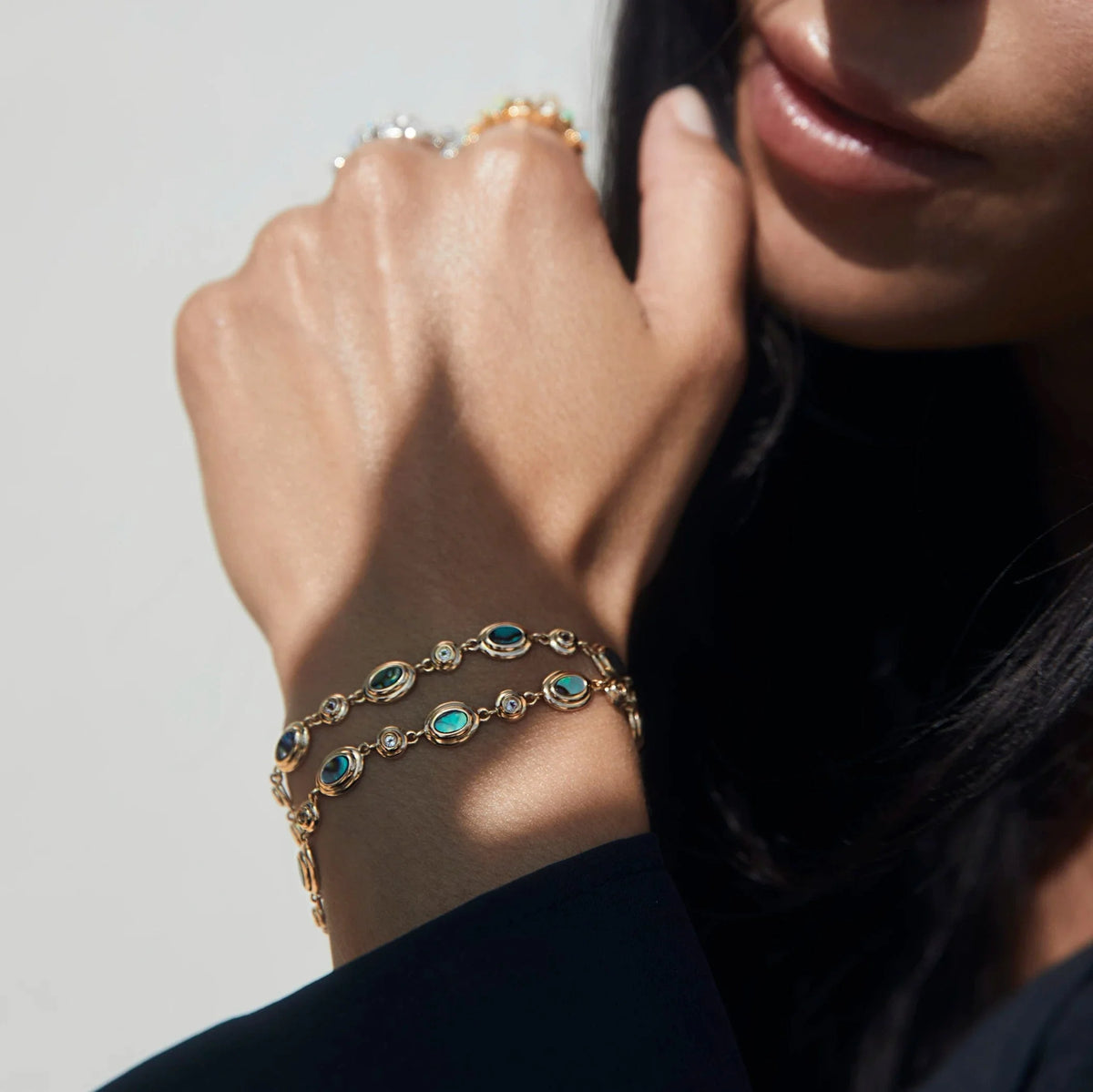 Gemstone Tennis Bracelet