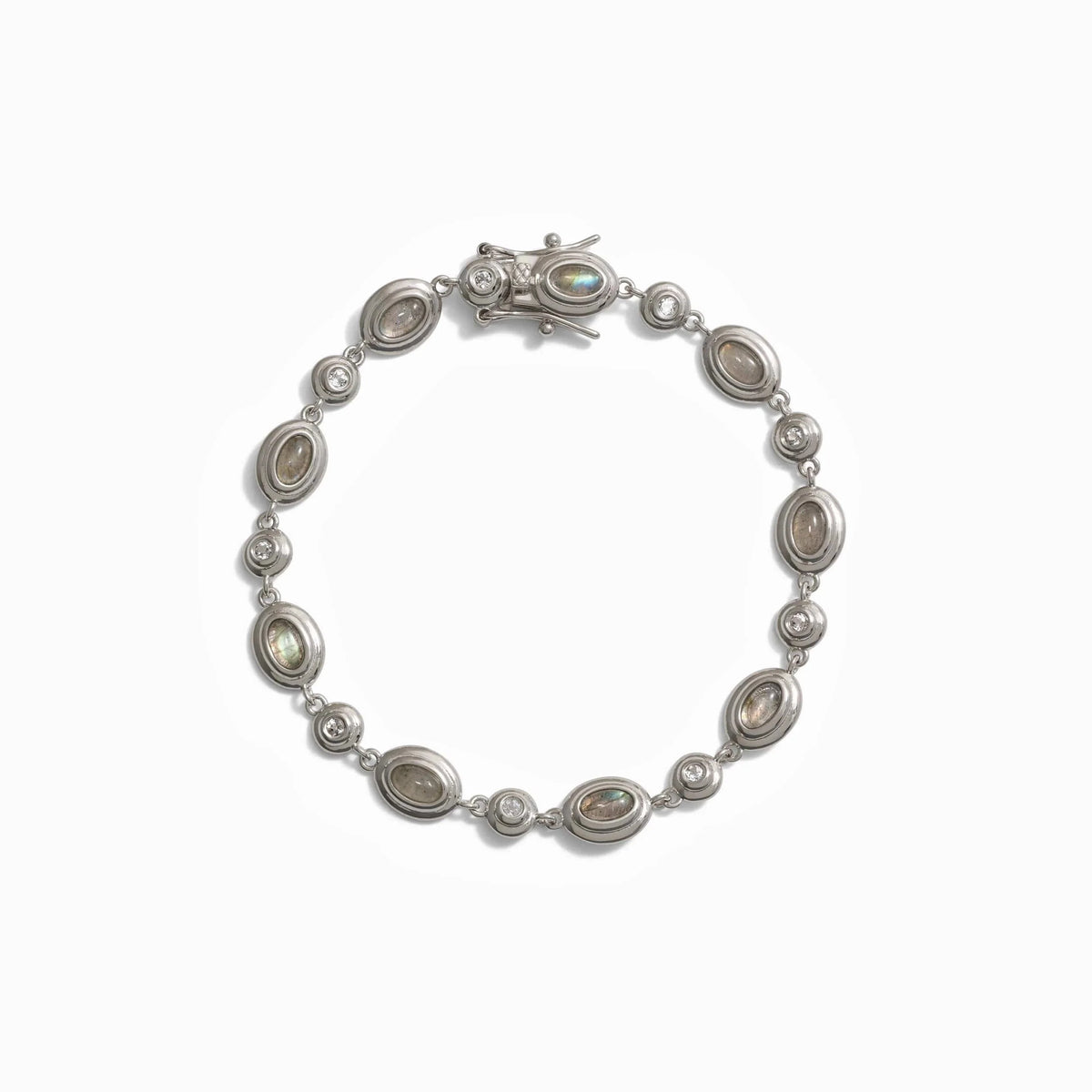 Men's Labradorite Tennis Bracelet