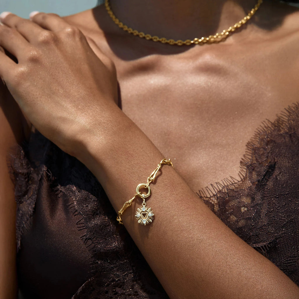 Molten Chain Bracelet