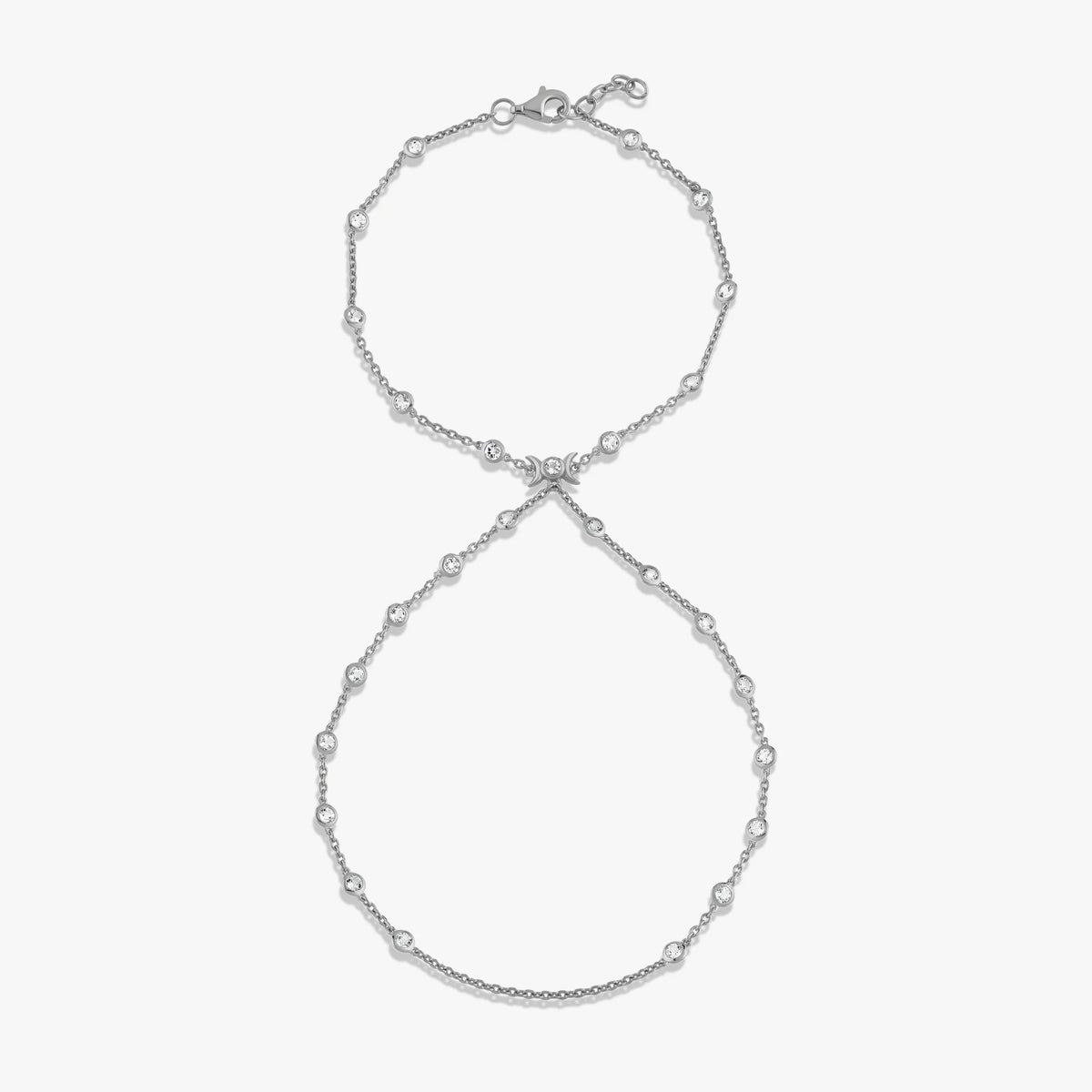 Triple Moon Hand Chain