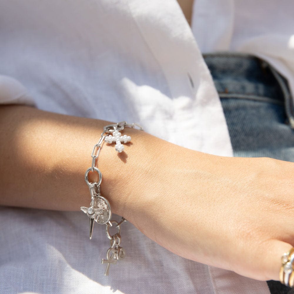 Triple Charm Collector Bracelet