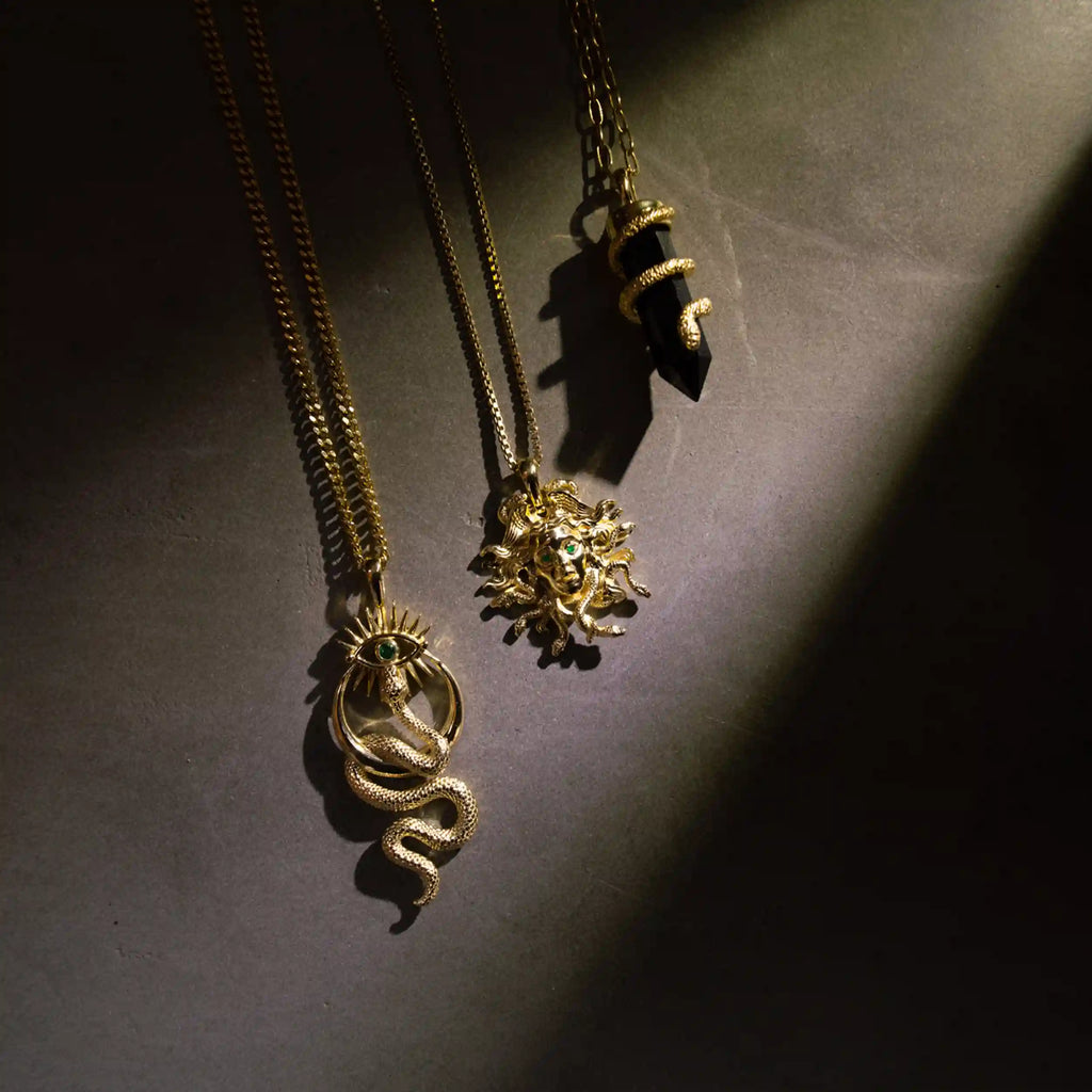Crystal Snake Amulet
