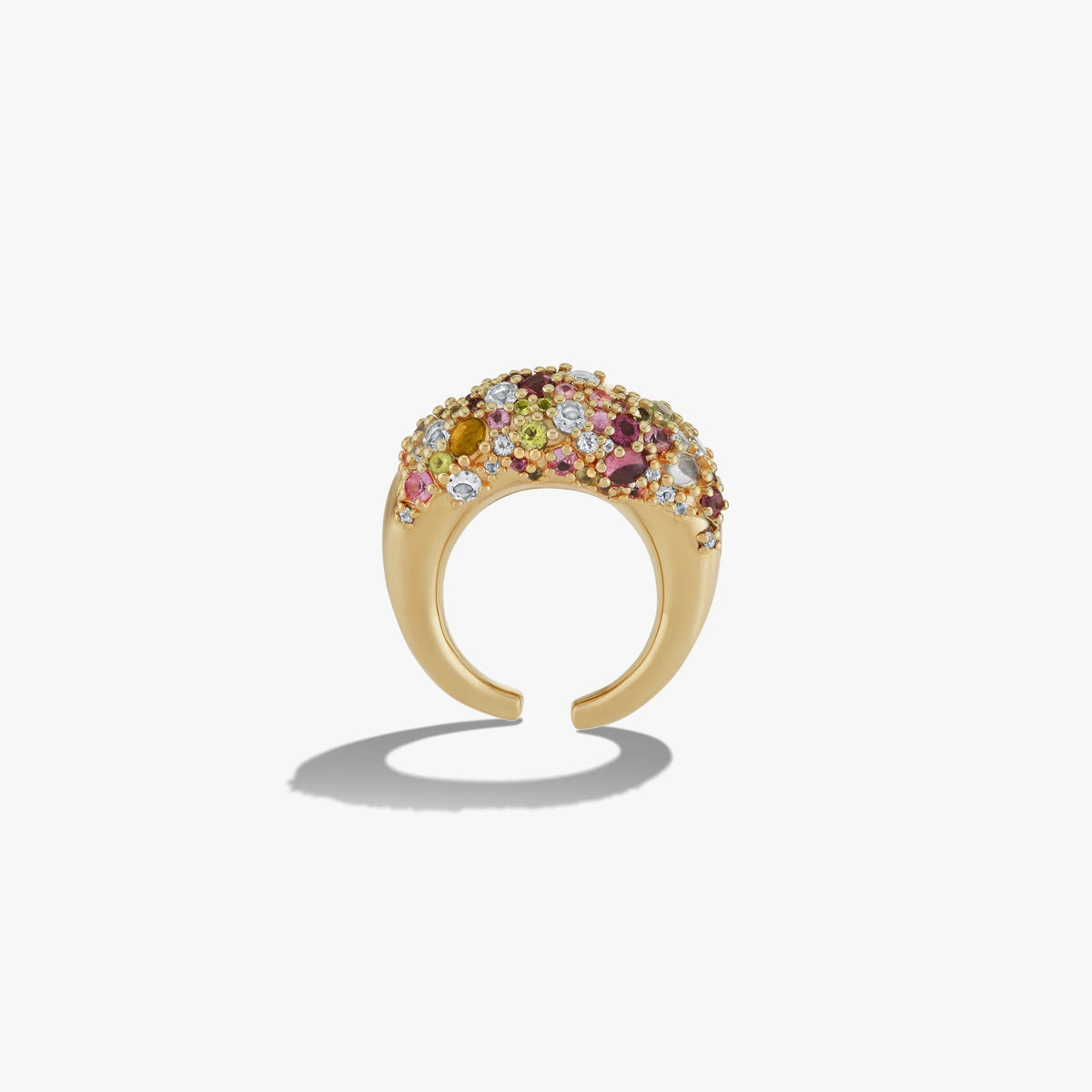 Encrusted Abstract Ear Cuff