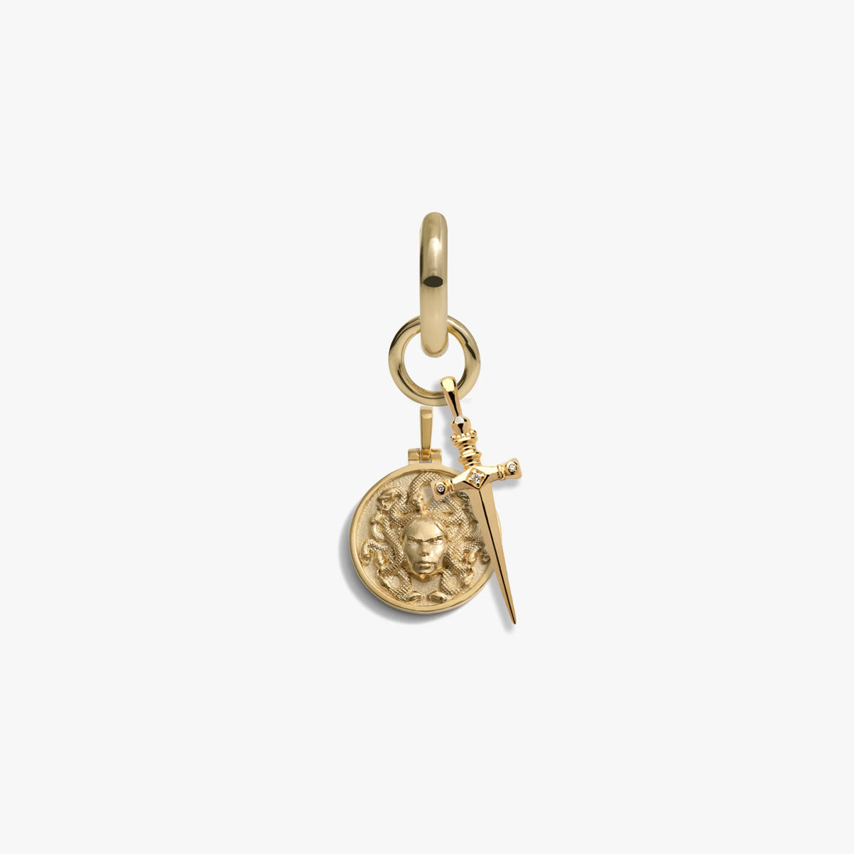 Warrior Goddess Charm Earring