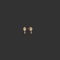 Diamond Key Studs