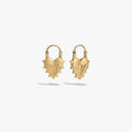 Spiked Heart Earrings
