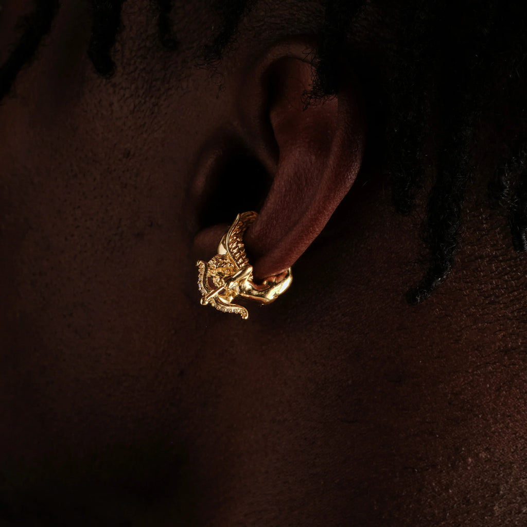 Men's Cupid Ear Cuff