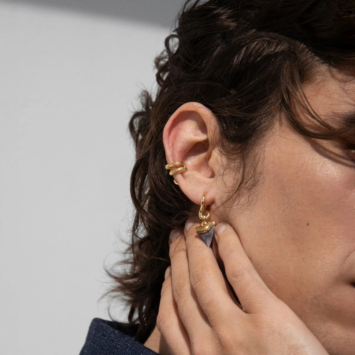 Men's Snake Ear Cuff