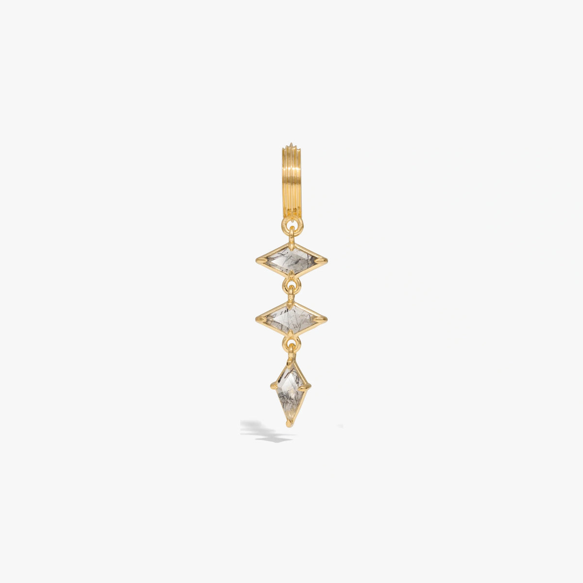 Triple Prism Earrings