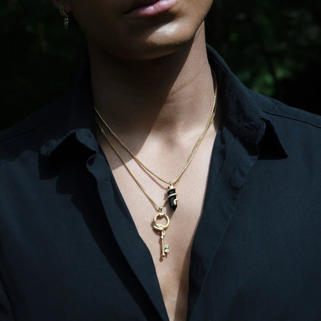 Men's Gate of Hades Key Necklace