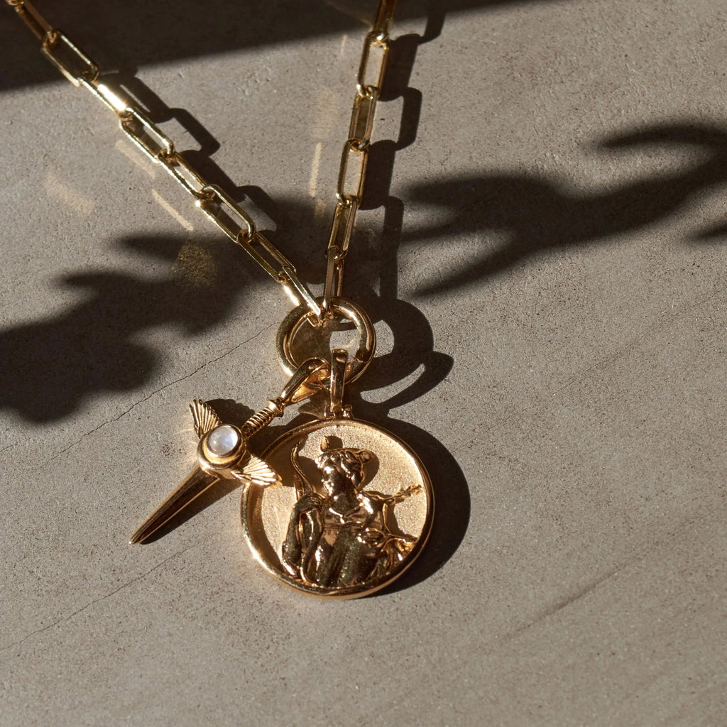 Men's Flying Dagger Necklace