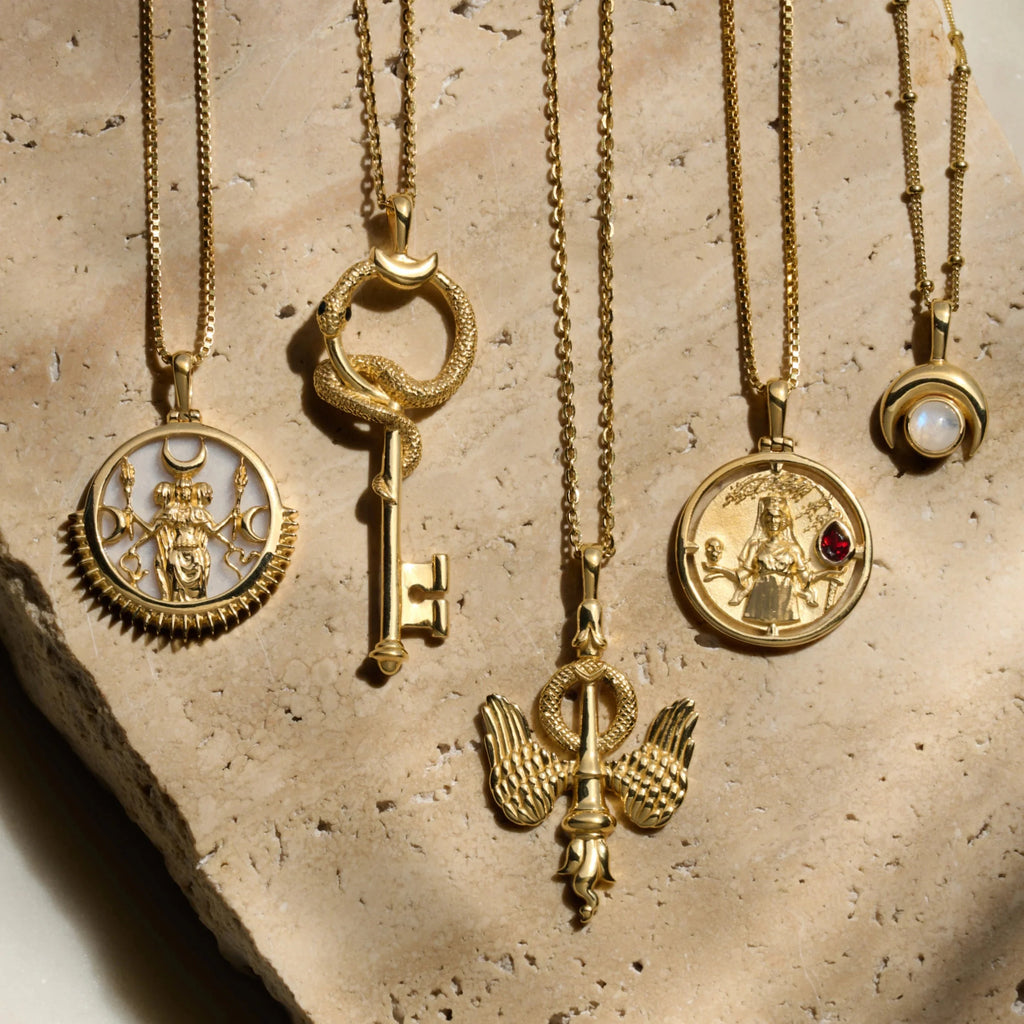 Men's Gate of Hades Key Necklace