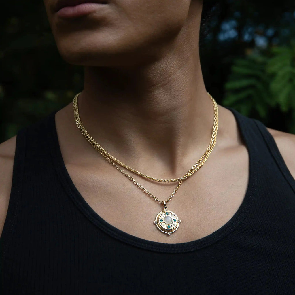 Men's Manifestation Locket Necklace