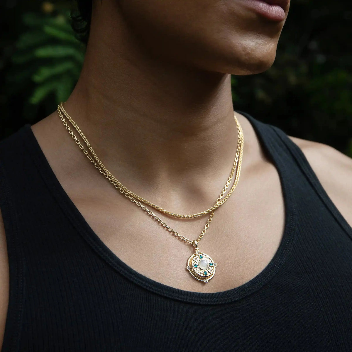 Men's Manifestation Locket Necklace