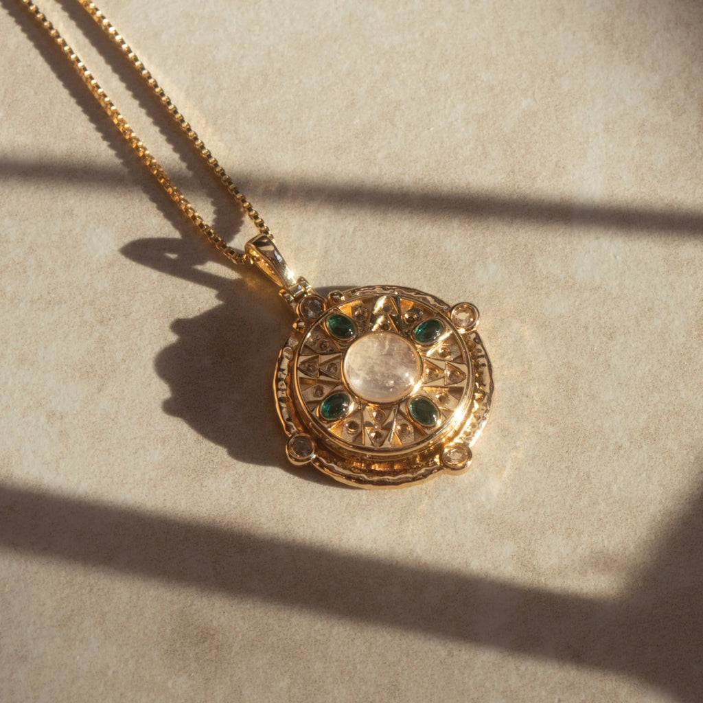 Manifestation Locket Charm Necklace