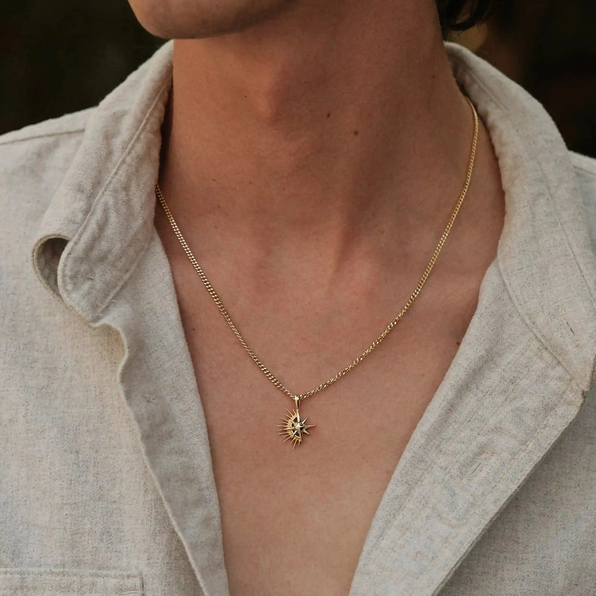 Men's Shooting Star Necklace