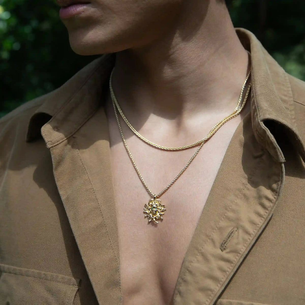 Men's Special Edition Medusa Necklace