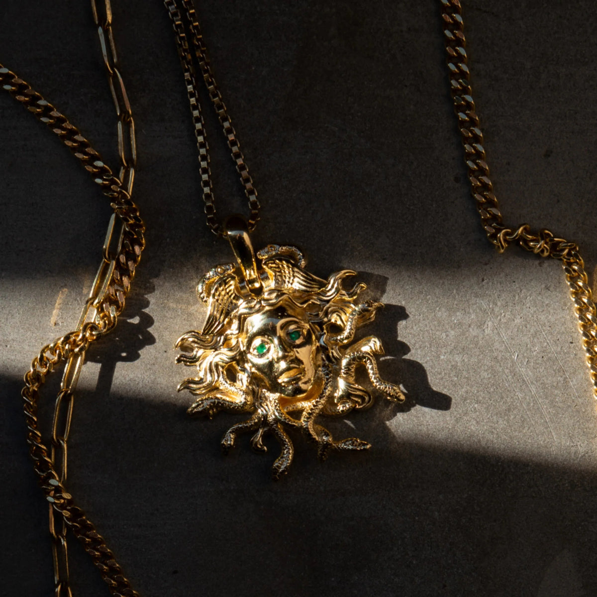 Men's Special Edition Medusa Necklace