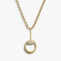 Horsebit Charm Link Necklace