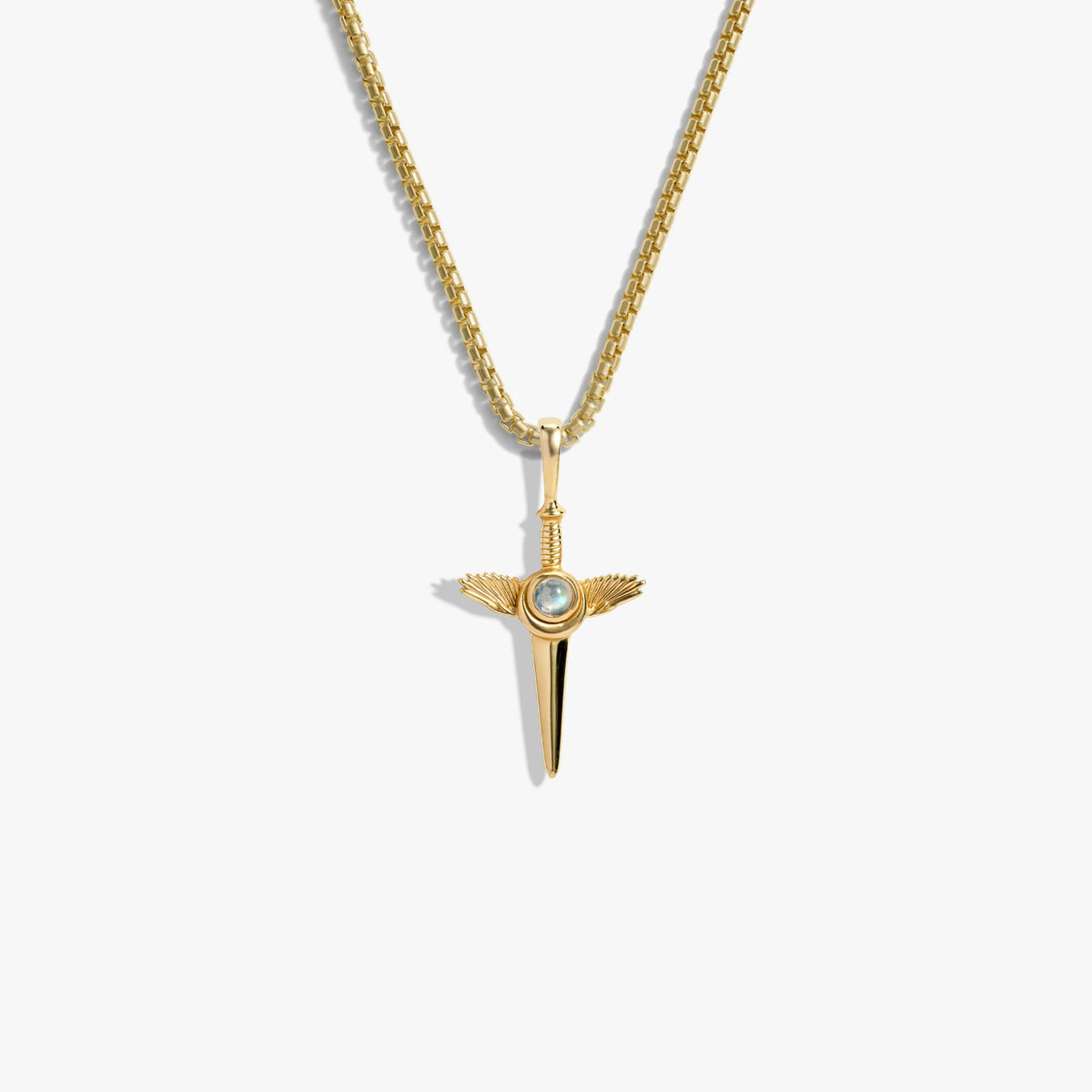 Men's Flying Dagger Necklace