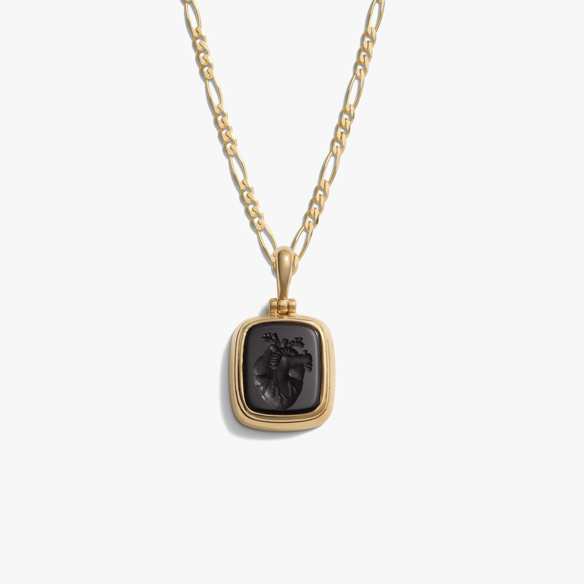 Anatomical Heart Figaro Necklace