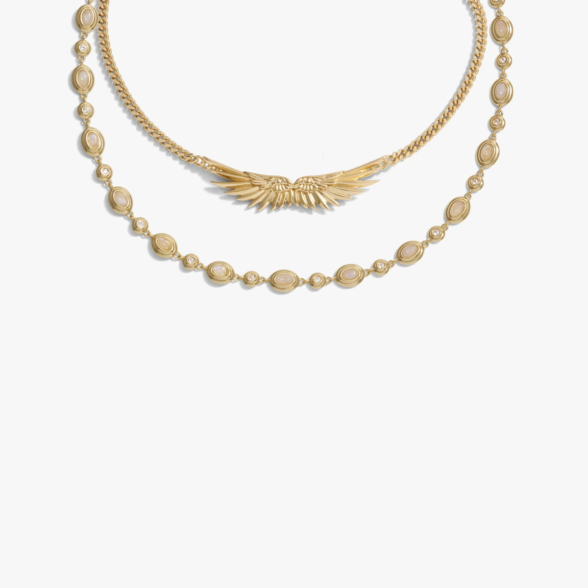 Angel Wing Necklace Set
