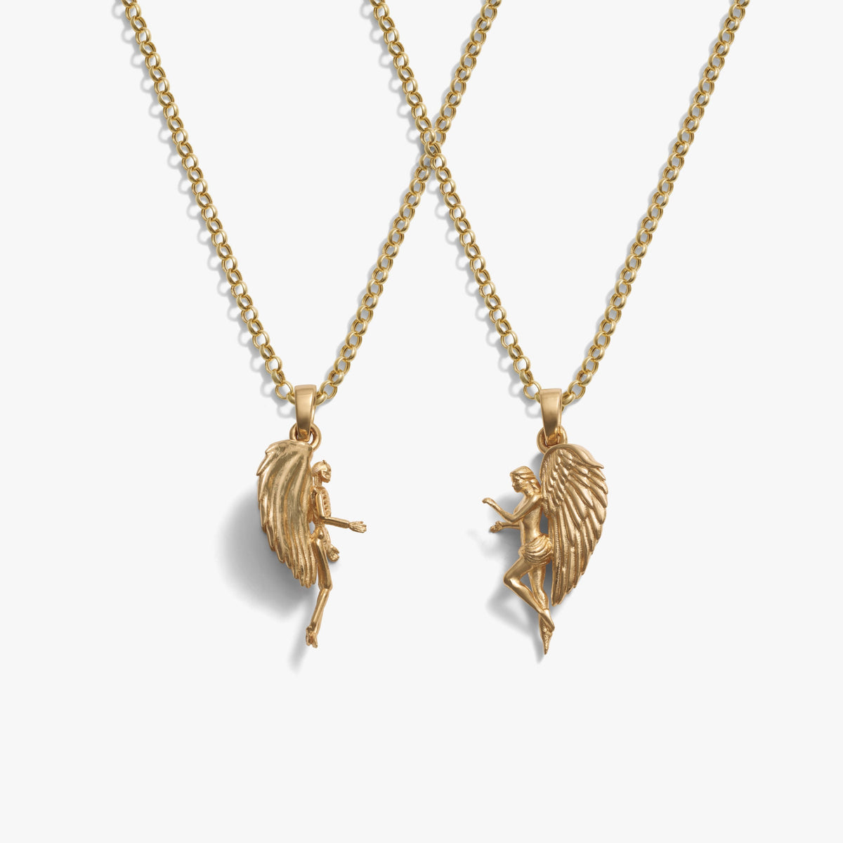 Angel To My Devil Necklace Duo