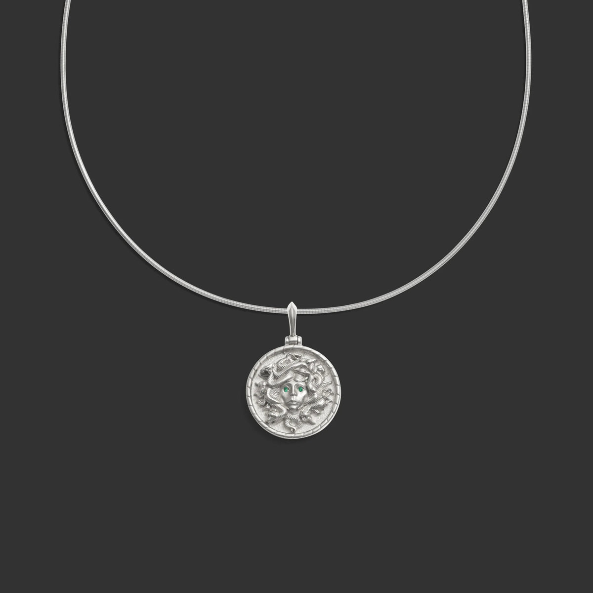 Medusa Omega Necklace