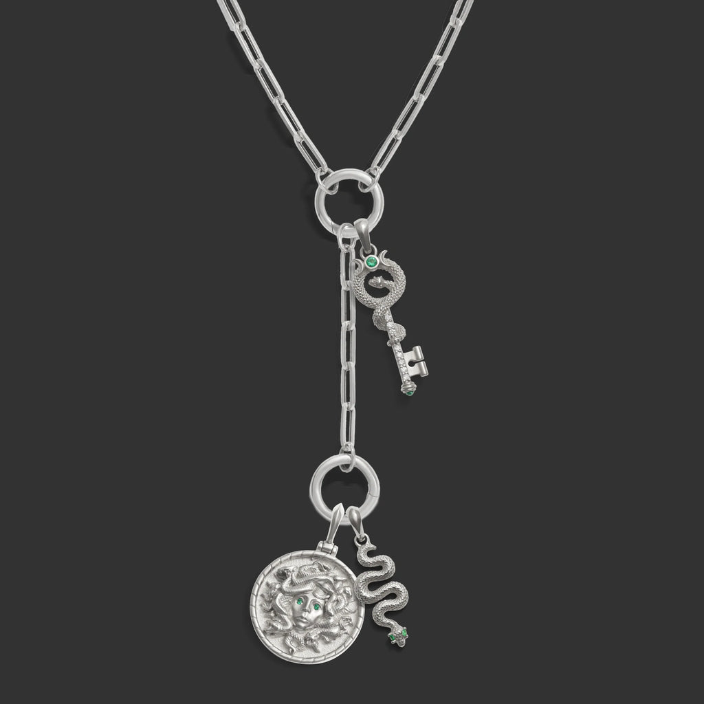 Medusa Snake Lariat Set