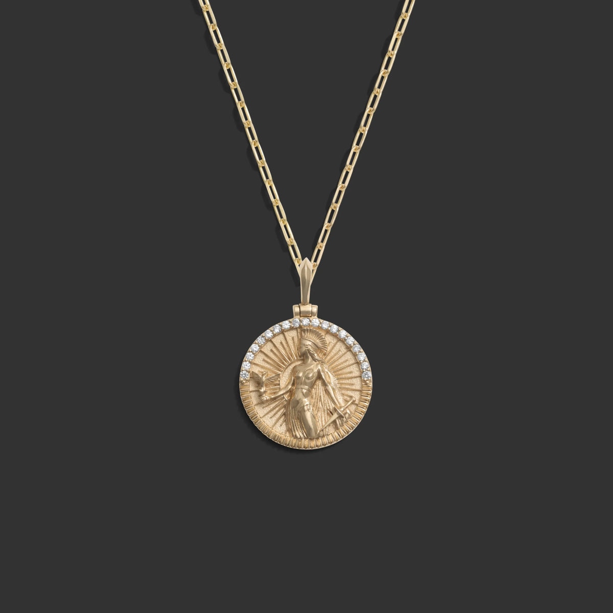 Diamond Athena Necklace