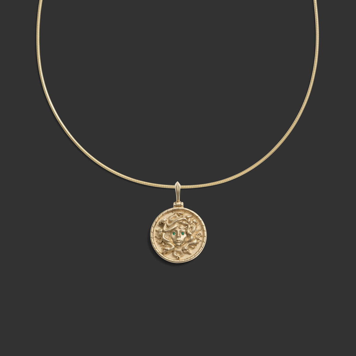 Medusa Omega Necklace