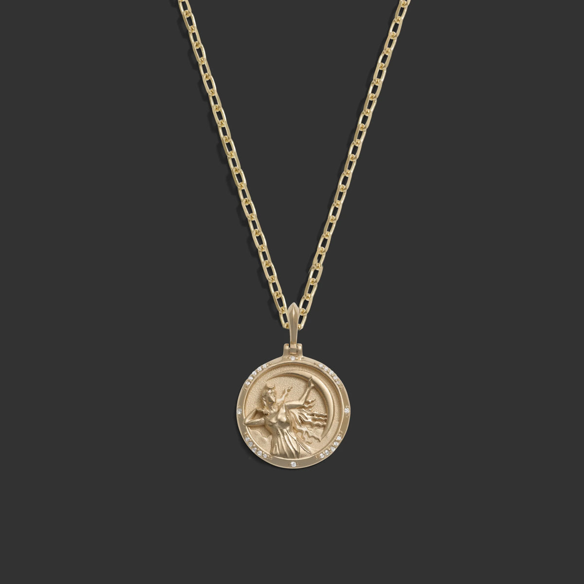 Diamond Selene Necklace