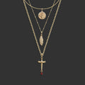Diamond Athena Necklace Set