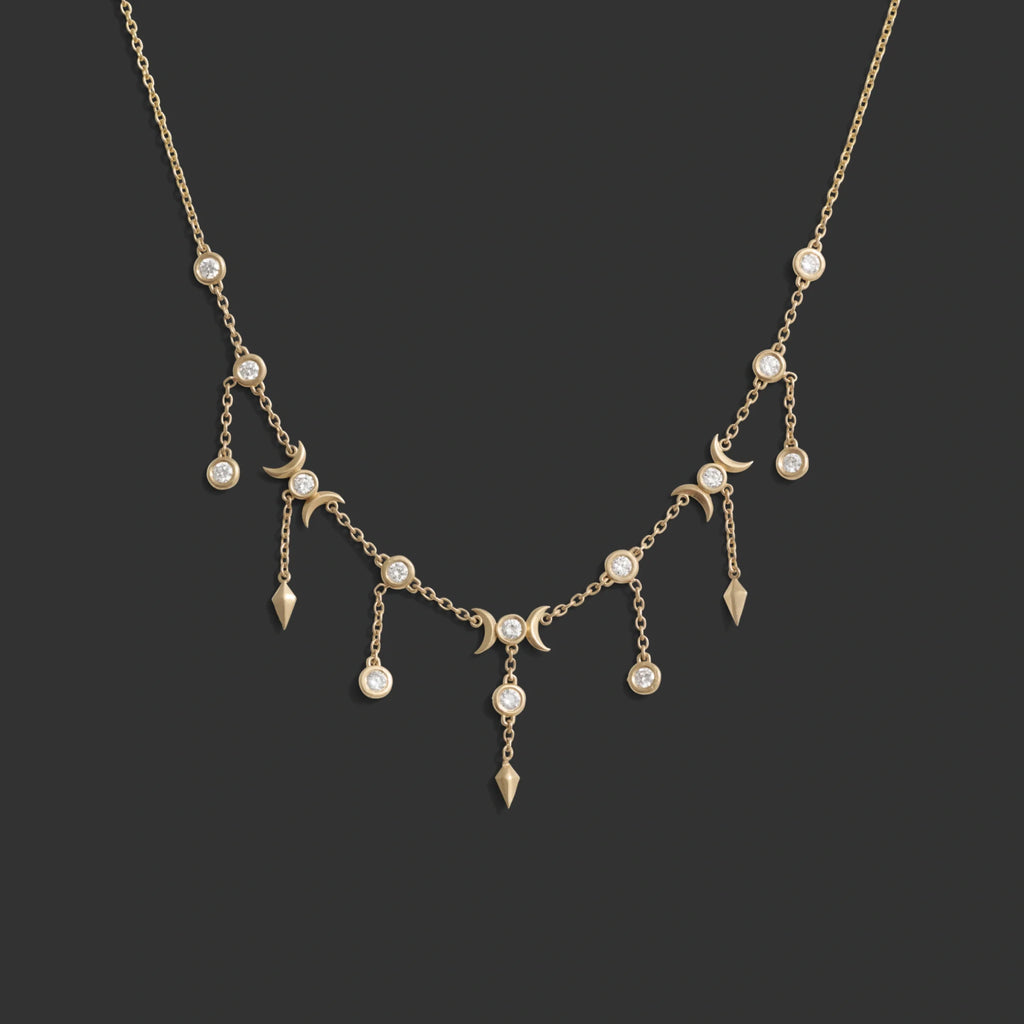 Diamond Celestial Necklace