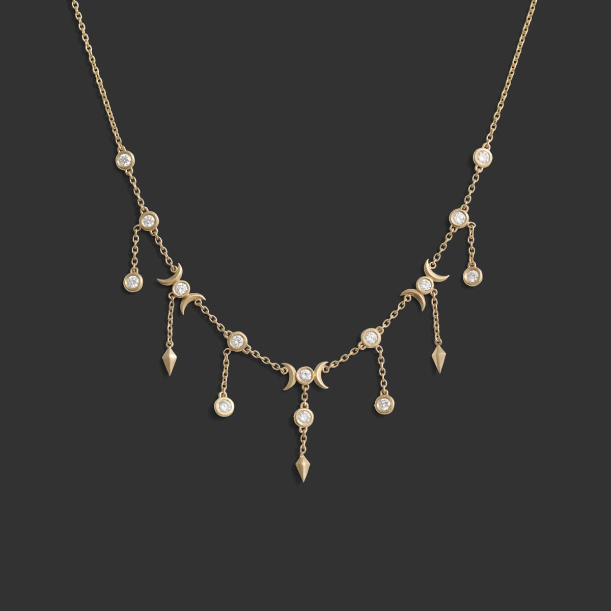 Diamond Celestial Necklace